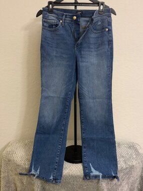 Express High Rise Flare Jeans